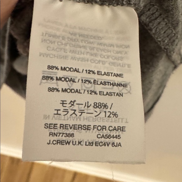 J. Crew Gray Crewneck Tee - Picture 5 of 5